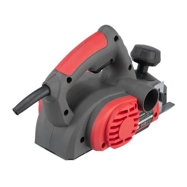 Електрорубанок, 650 Вт, 16000 об/хв, 0-2 мм, ніж 82 мм INTERTOOL DT-0745 DT-0745 фото