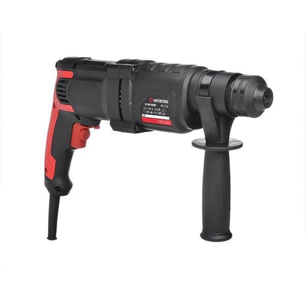Перфоратор 1000 Вт, 3.5 Дж, 0-1100 об/хв, 0-4700 уд/хв, 3 режими, SDS plus INTERTOOL WT-0156 WT-0156 фото