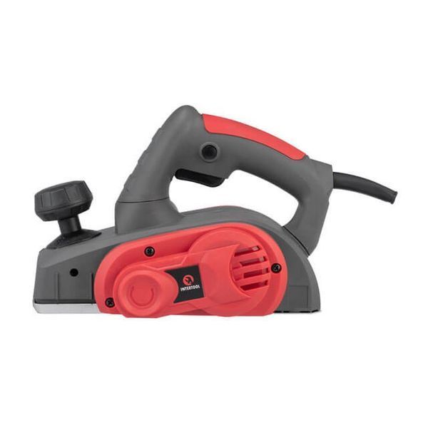 Електрорубанок, 650 Вт, 16000 об/хв, 0-2 мм, ніж 82 мм INTERTOOL DT-0745 DT-0745 фото
