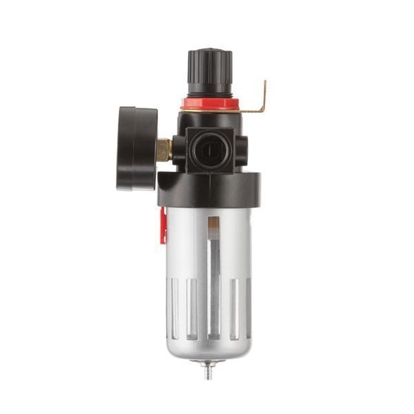 Фільтр для очищення повітря + редуктор у металі 1/2" INTERTOOL PT-1410 PT-1410 фото