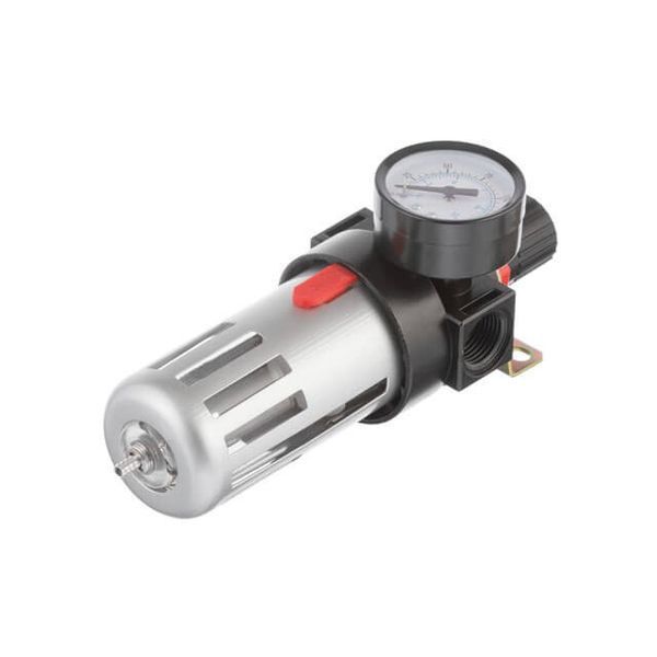 Фільтр для очищення повітря + редуктор у металі 1/2" INTERTOOL PT-1410 PT-1410 фото