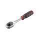 Рукоятка с храповым механизмом на 45 зубов 1/4'' (Проф) CrV INTERTOOL HT-2117 HT-2117 фото 4