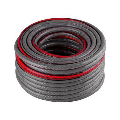 Шланг для воды 4-х слойный 1/2", 30м, армированный PVC STORM INTERTOOL GE-4153 GE-4153 фото