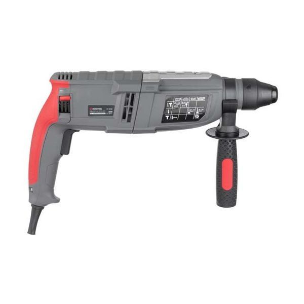 Перфоратор 1000 Вт, 3.5 Дж, 0-1300 об/хв, 0-5100 уд/хв, 3 режими, SDS plus INTERTOOL DT-0185 DT-0185 фото