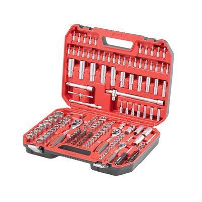 Набір інструментів 1/2" & 3/8" & 1/4" 181од INTERTOOL ET-9181 ET-9181 фото