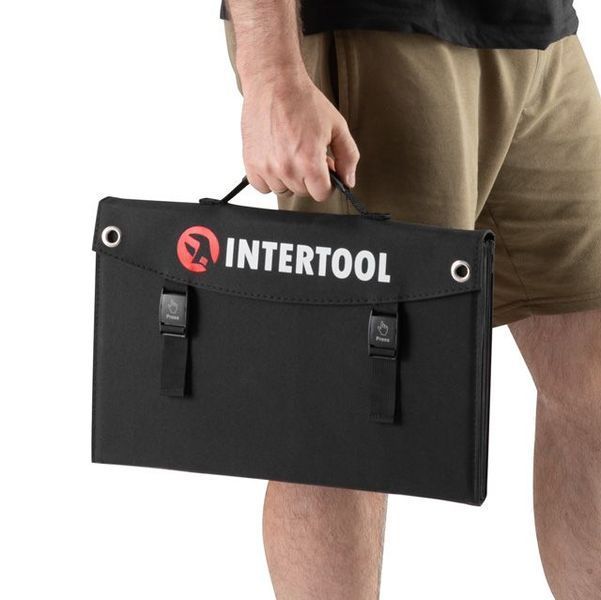 Панель сонячна, 100 Вт INTERTOOL PS-0003 PS-0003 фото