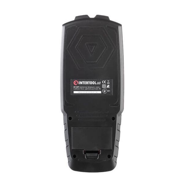 Детектор проводки, макс. глибина 10 см, кольоровий дисплей INTERTOOL MT-3091 MT-3091 фото