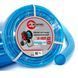 Шланг для води тришаровий, синій, 1/2", 20 м,&nbsp;армований, PVC INTERTOOL GE-4053 GE-4053 фото 1